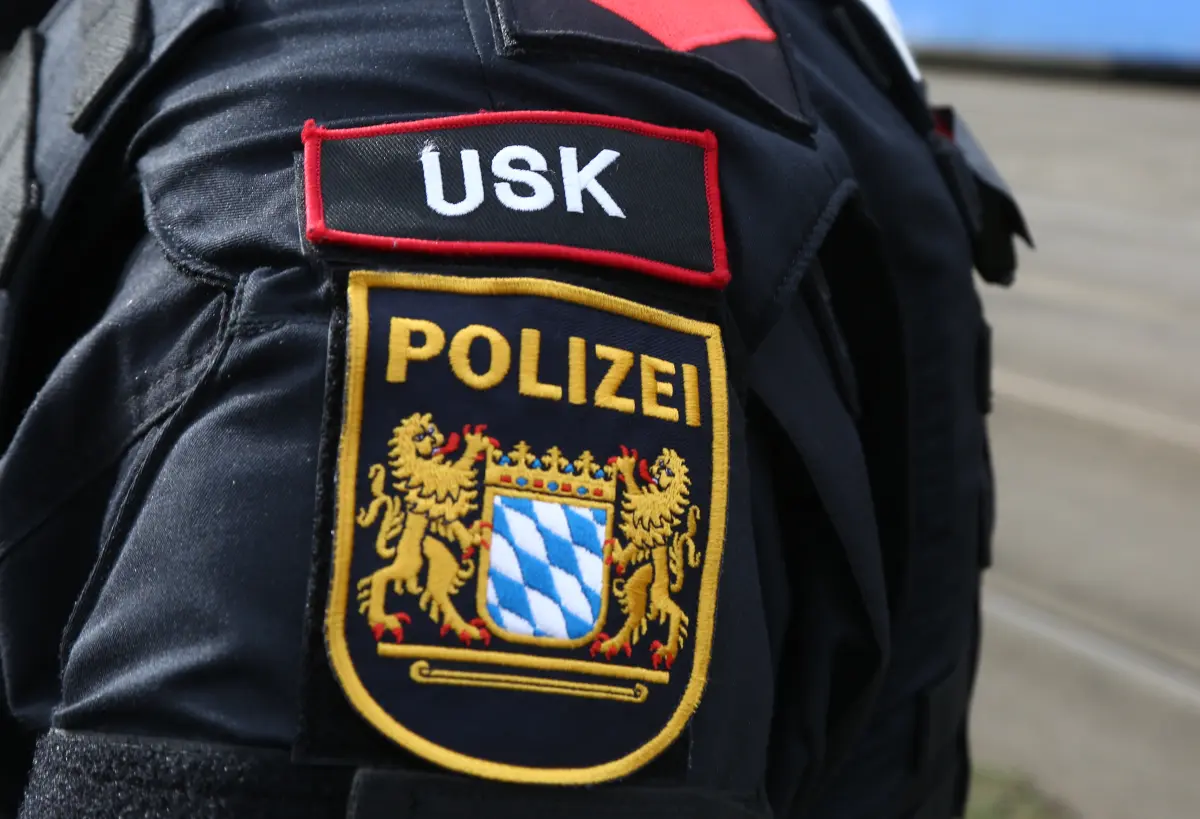 USK-Beamte der Bayerischen Polizei im Einsatz mit taktischer Ausrüstung