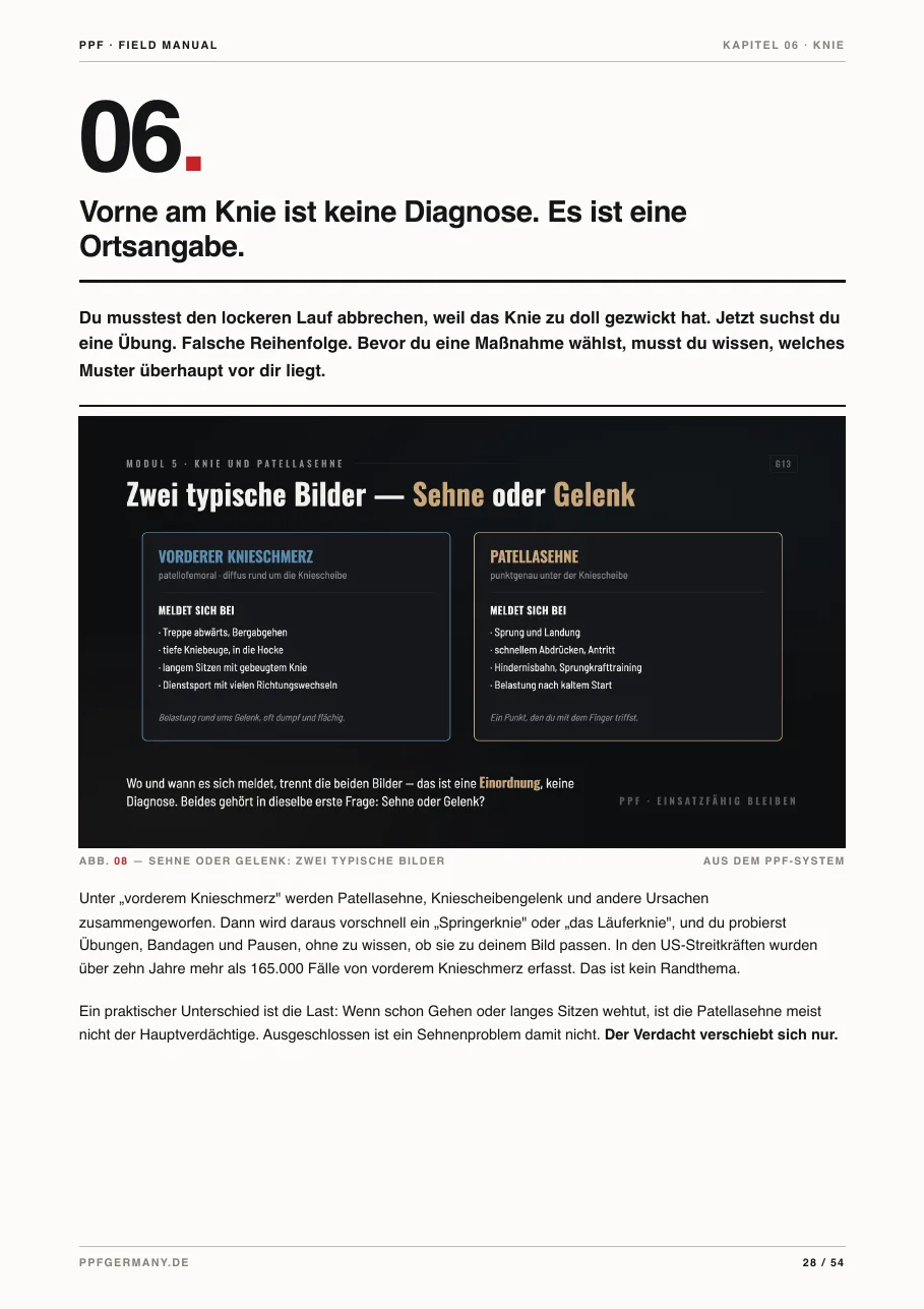 Seitenvorschau Kapitel 06: Knie
