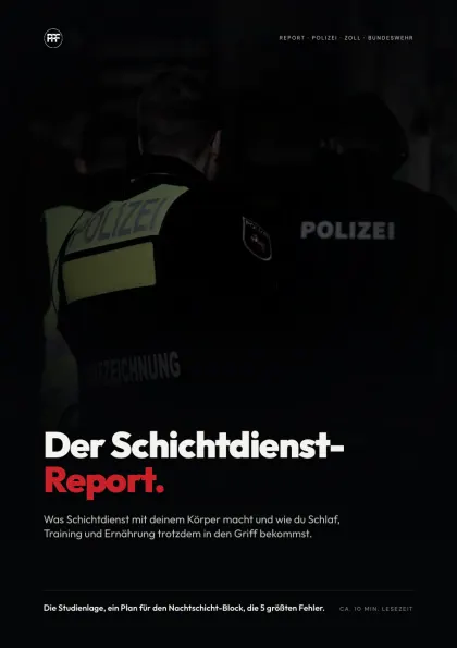 Cover: Der Schichtdienst-Report