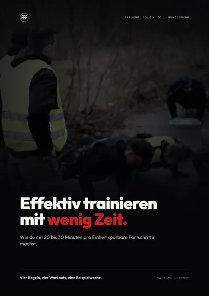 Cover: Effektiv trainieren mit wenig Zeit