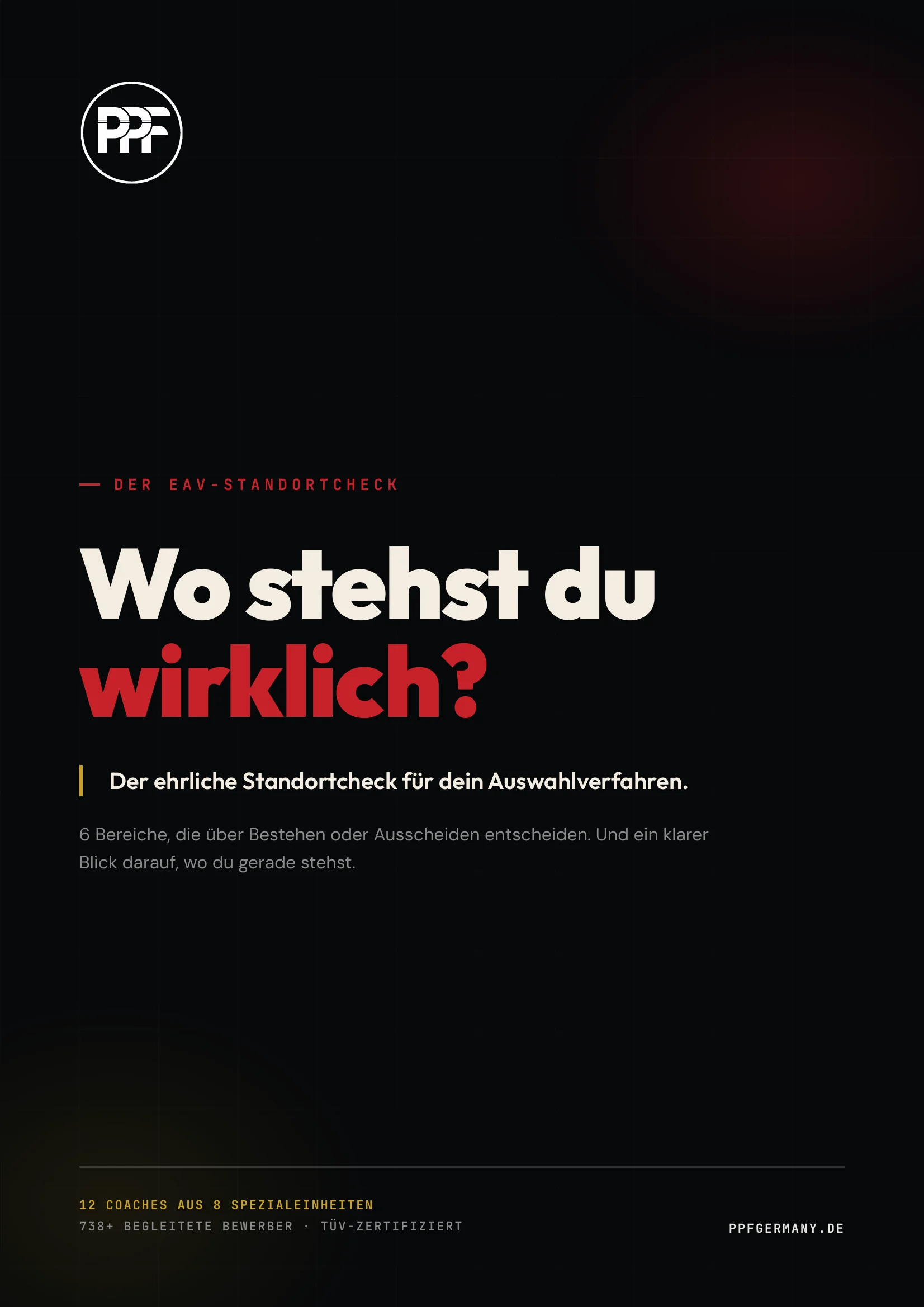 EAV Standortcheck — Wo stehst du wirklich?