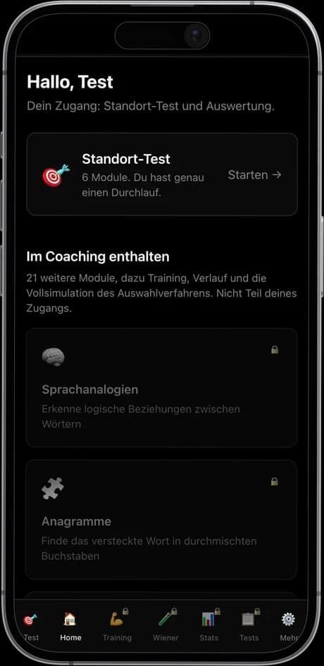 Die Kognitions-Basis auf dem Smartphone