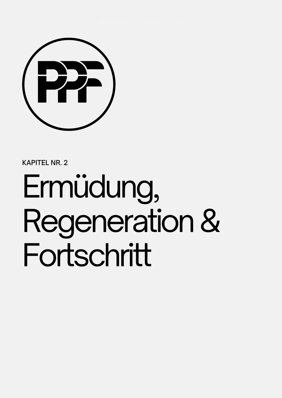 Seitenvorschau Kapitel 02: Ermüdung, Regeneration & Fortschritt