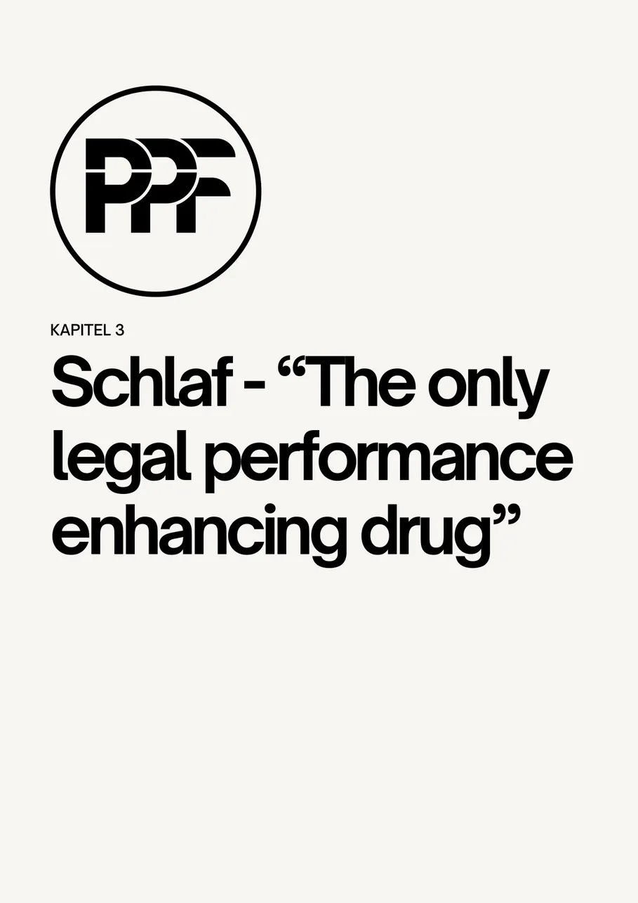 Seitenvorschau Kapitel 03: Schlaf — „The only legal performance enhancing drug“
