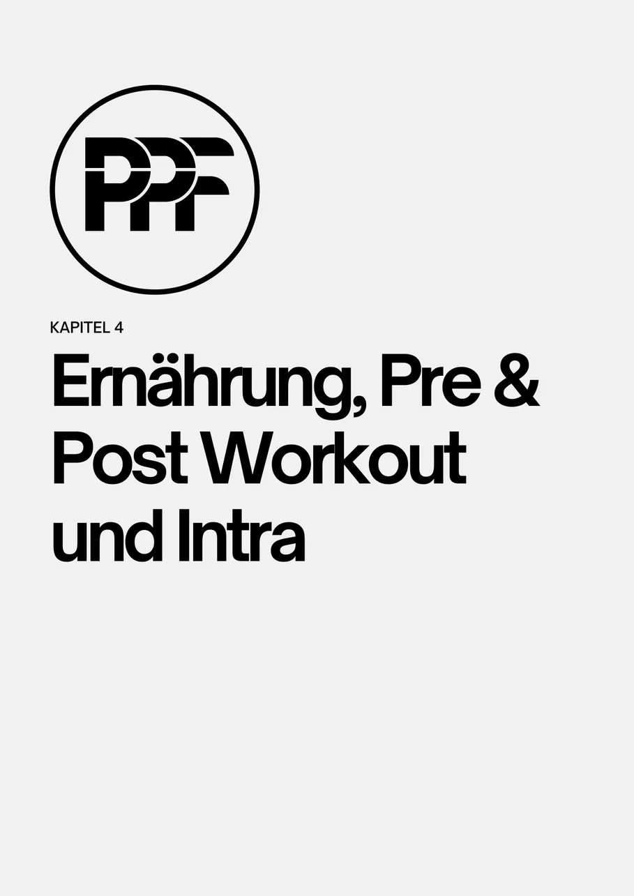 Seitenvorschau Kapitel 04: Ernährung, Pre & Post Workout und Intra