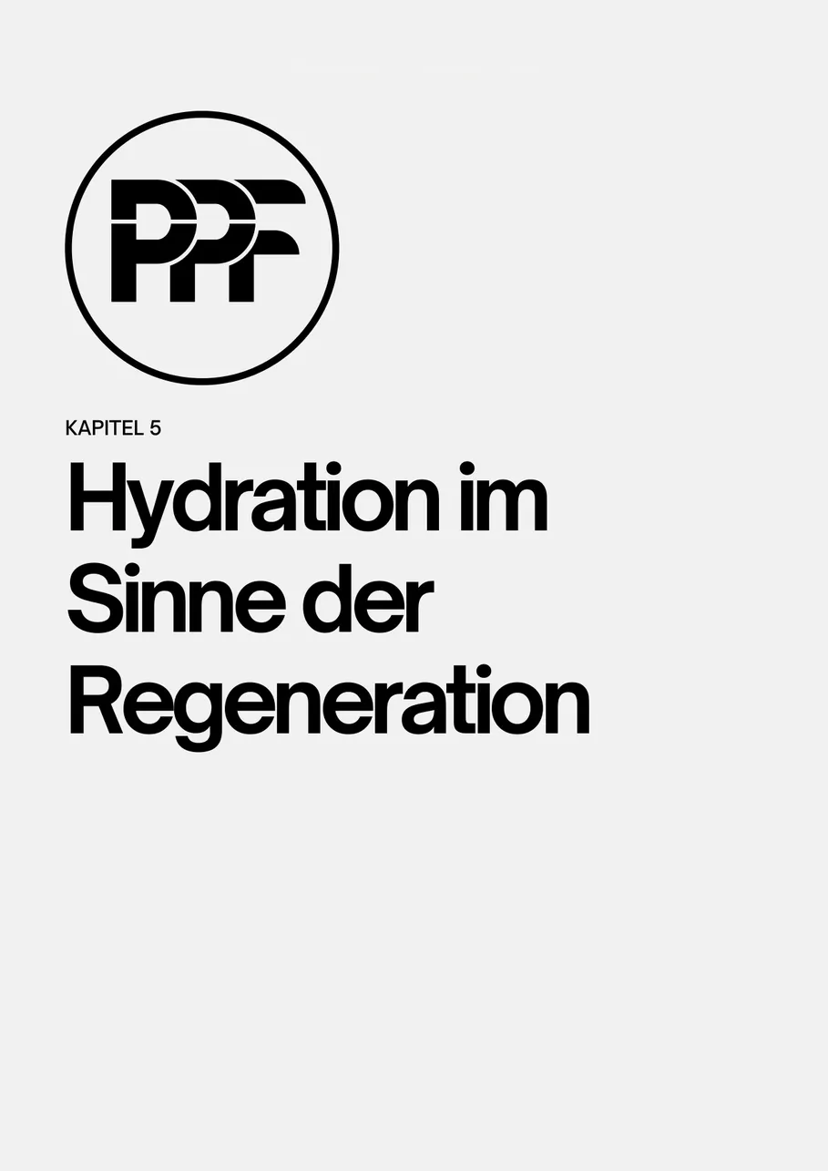 Seitenvorschau Kapitel 05: Hydration im Sinne der Regeneration